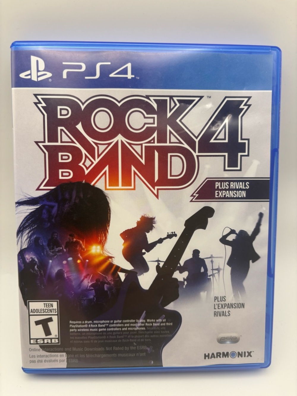 Rock Band 4 + Rivals Expansion PS4 Complete CIB Rare Physical Version Harmonix